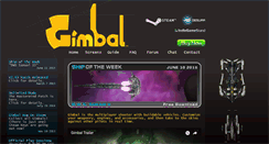 Desktop Screenshot of gimbalgame.com