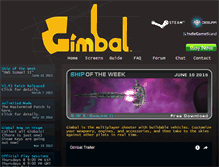 Tablet Screenshot of gimbalgame.com